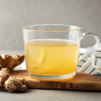 YUZEE tea with ginger