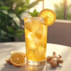 domácí zázvorová limonáda